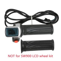 Voilamart 48V Electric Bicycle Twist Throttle Kit Ebike Conversion Accessories-ONLY for the kit without LCD display